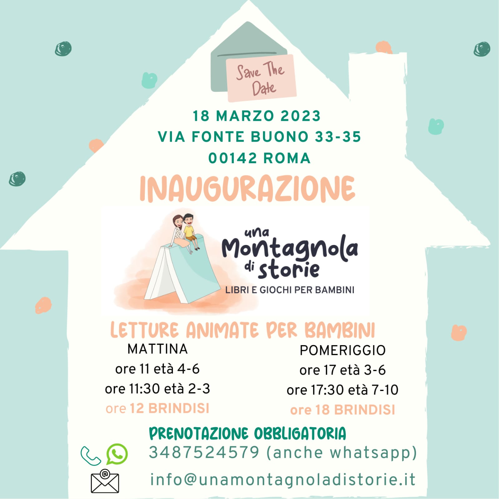 SPAZIO LETTURA 4-6 anni - Una Montagnola di storie