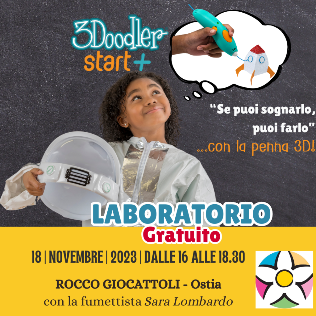 3Doodler Start+: la penna 3D per bambini di Rocco Giocattoli