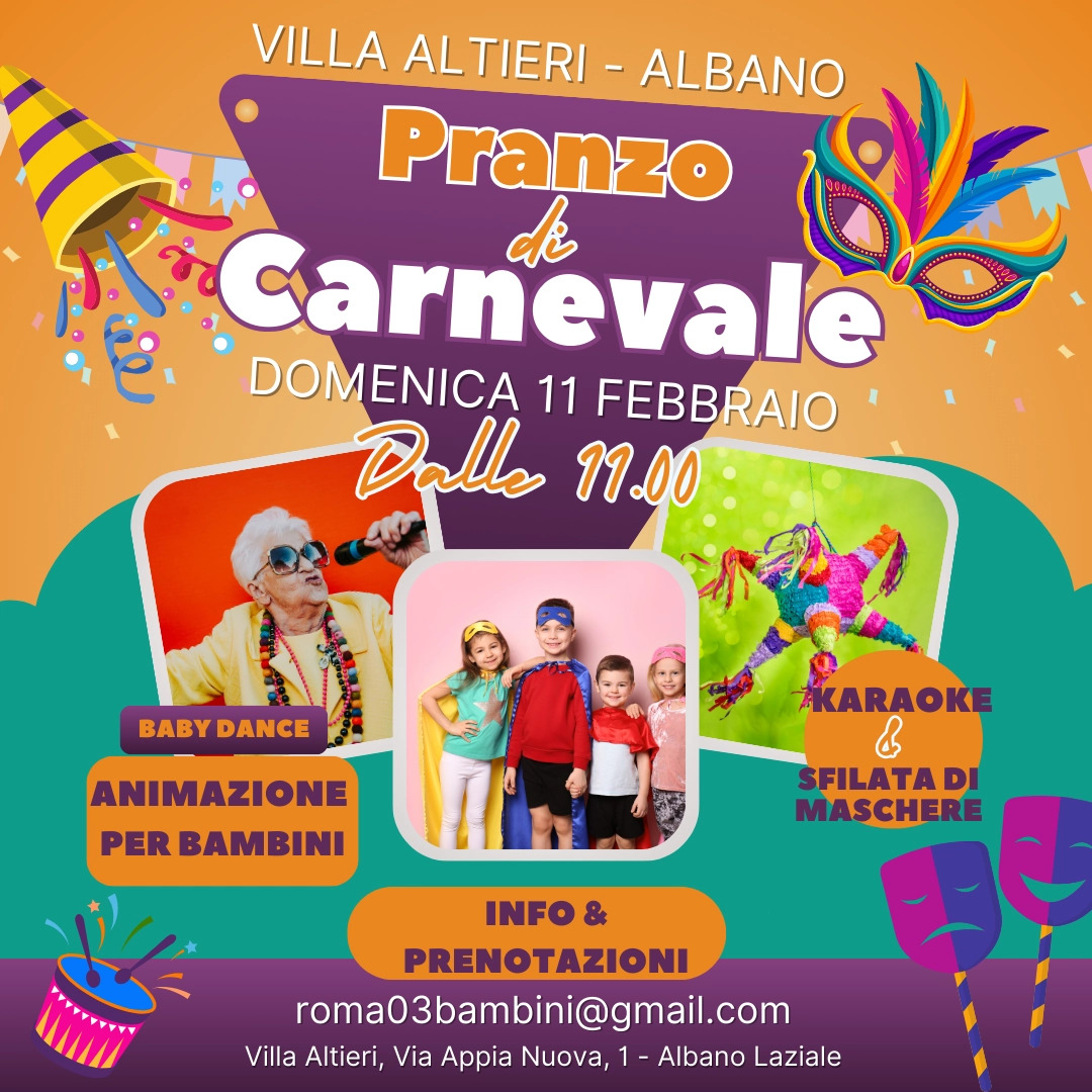 Speciale Carnevale 2024 a Roma con i bambini - Roma013