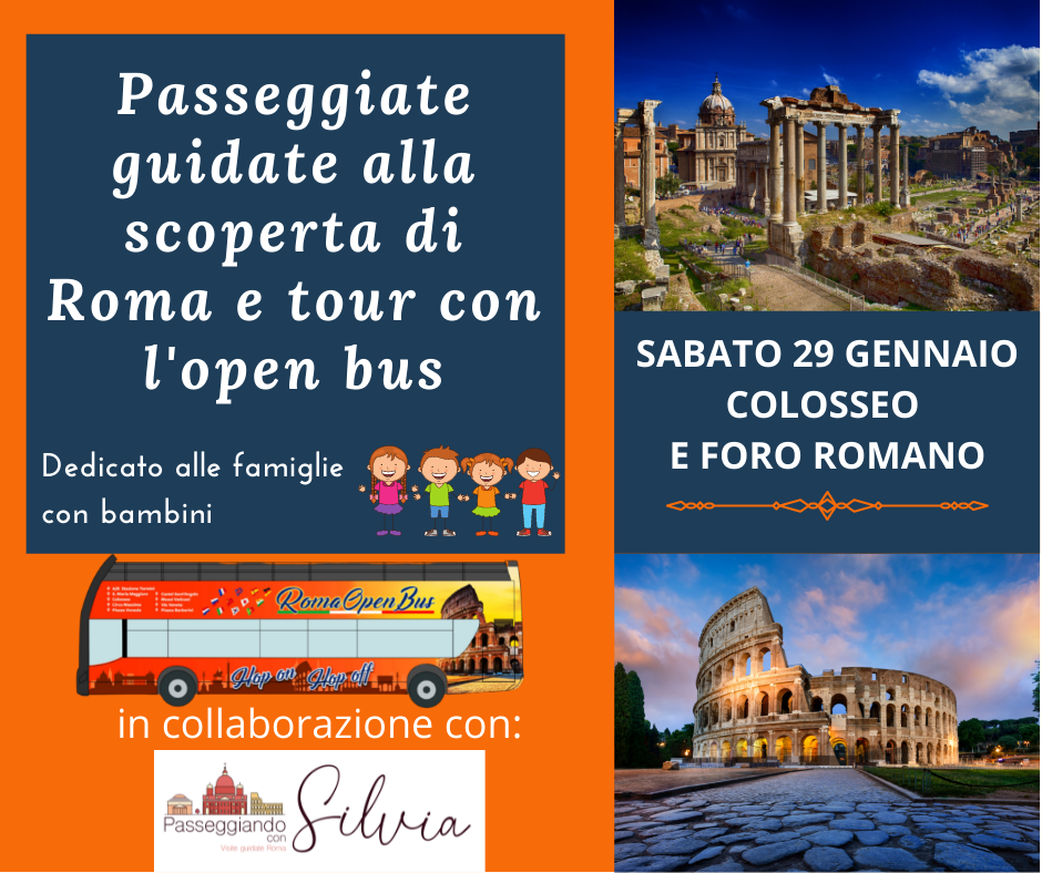 eventi per bambini roma visita guidata colosseo