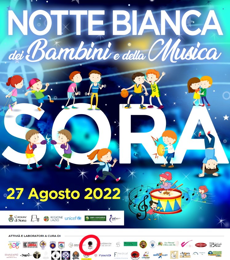 notte bianca bambini sora