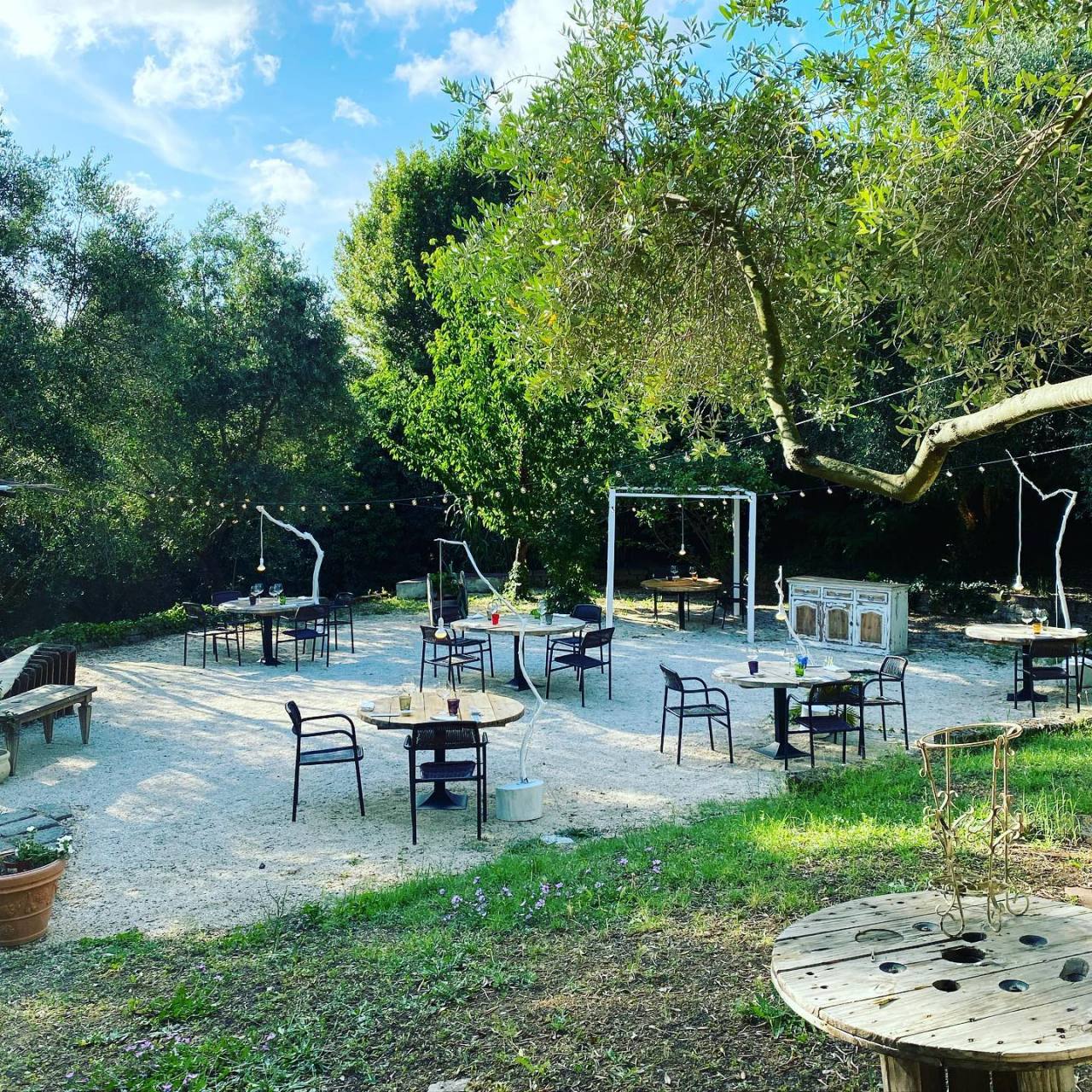 BIO BISTROT ristorante per bambini campagna roma giardino