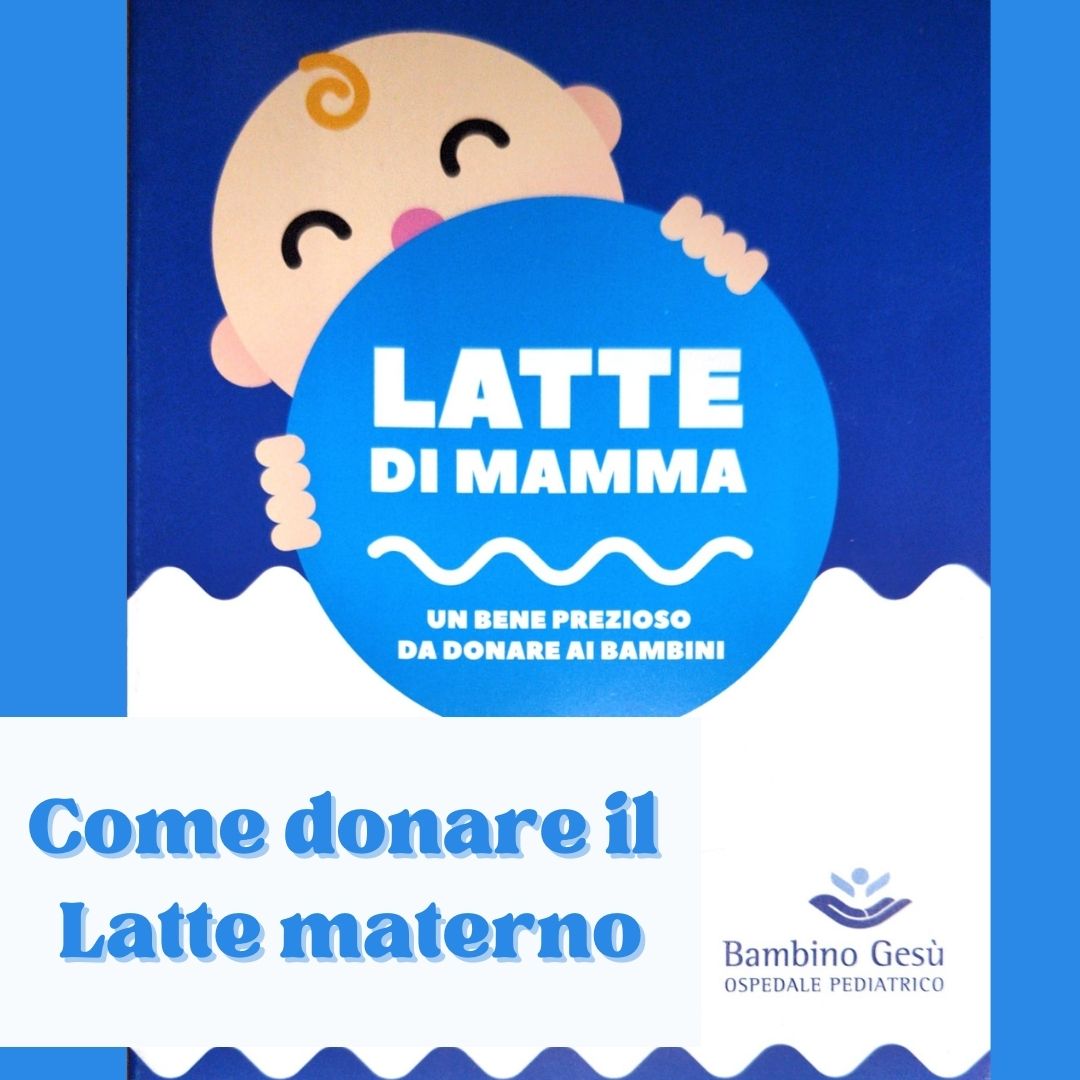 Come donare il latte materno