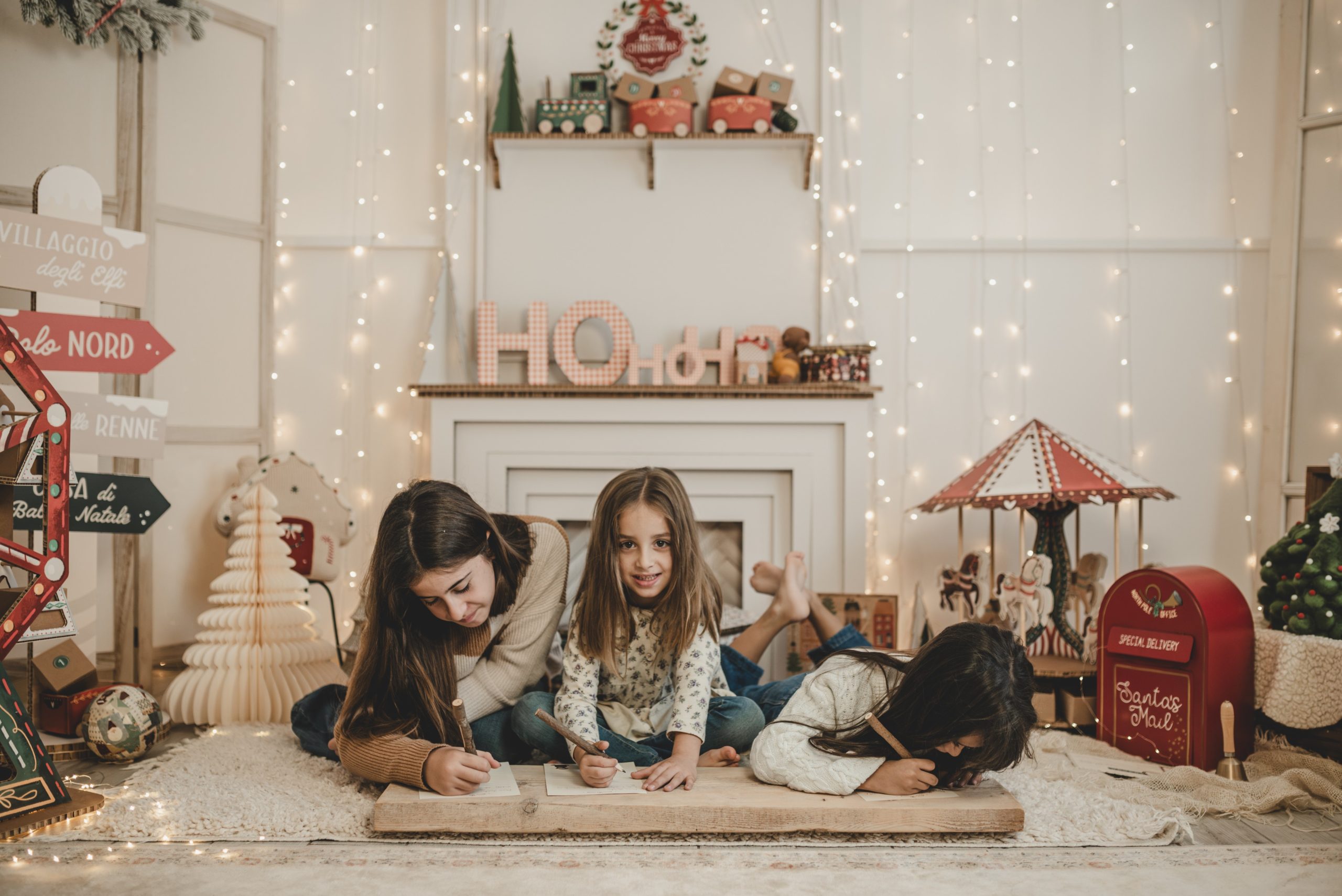 servizio fotografico di natale a roma per bambini e famiglie