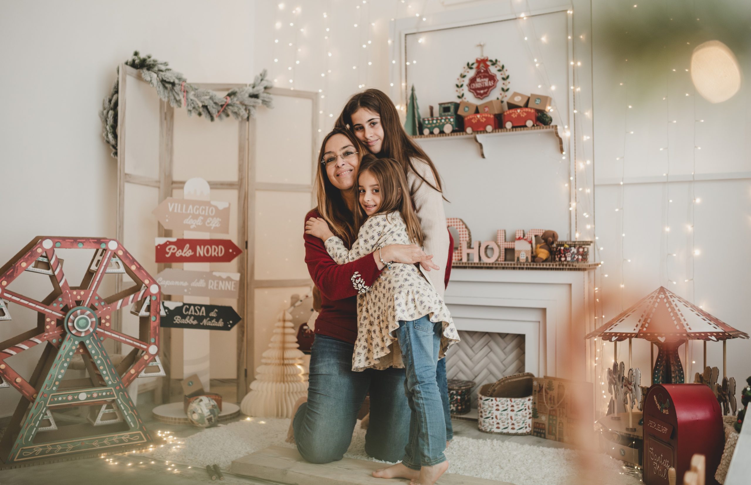 servizio fotografico di natale a roma per bambini e famiglie