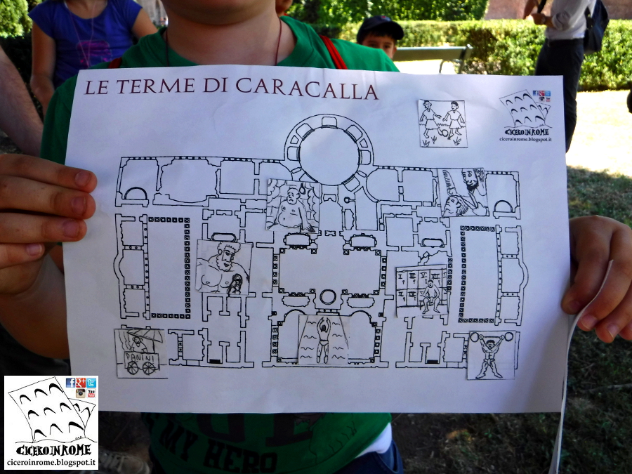 visite guidate per bambini roma terme di caracalla