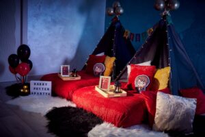 pigiama party roma per bambini festa a tema harry potter