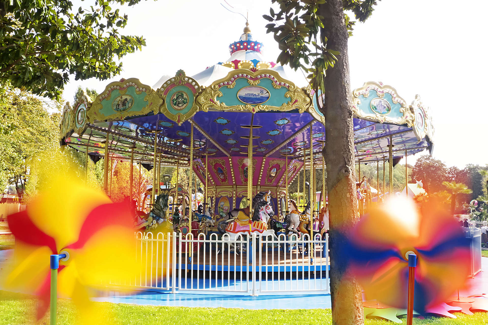 luneur park lunapark bambini roma parco giochi