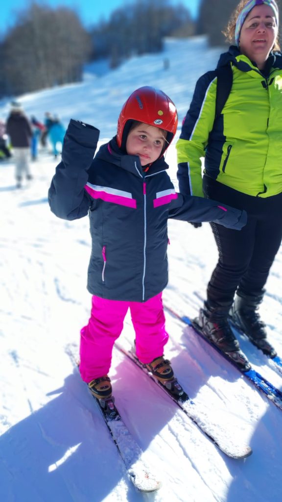 sulla neve con i bambini vicino roma gita al monte livata