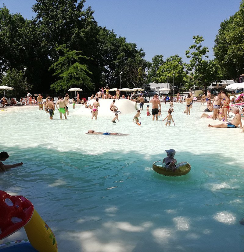 i pini family park piscina lagunare camping famiglie bambini animazione mini club