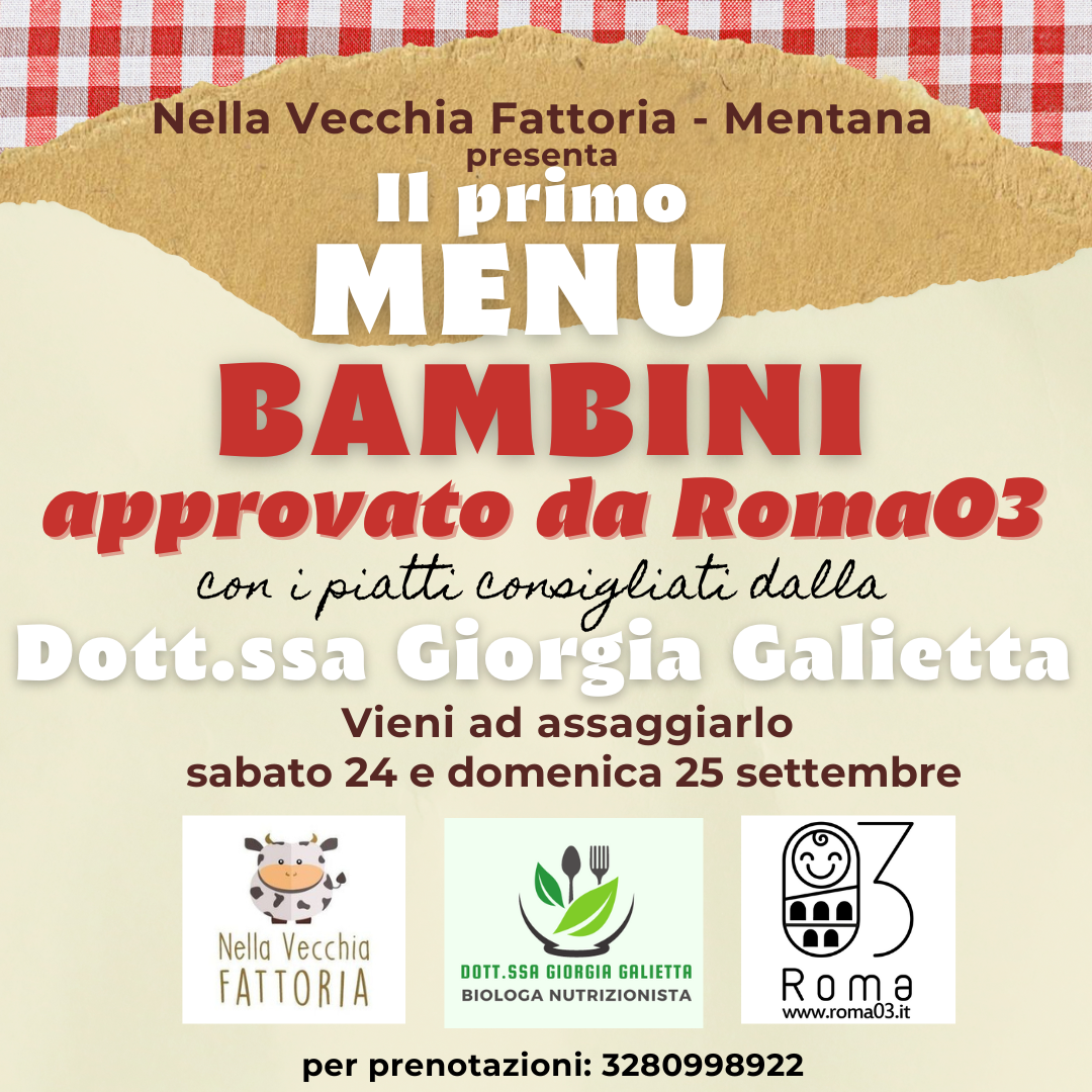 ristorante per bambini roma mentana agriturismo fattoria didattica