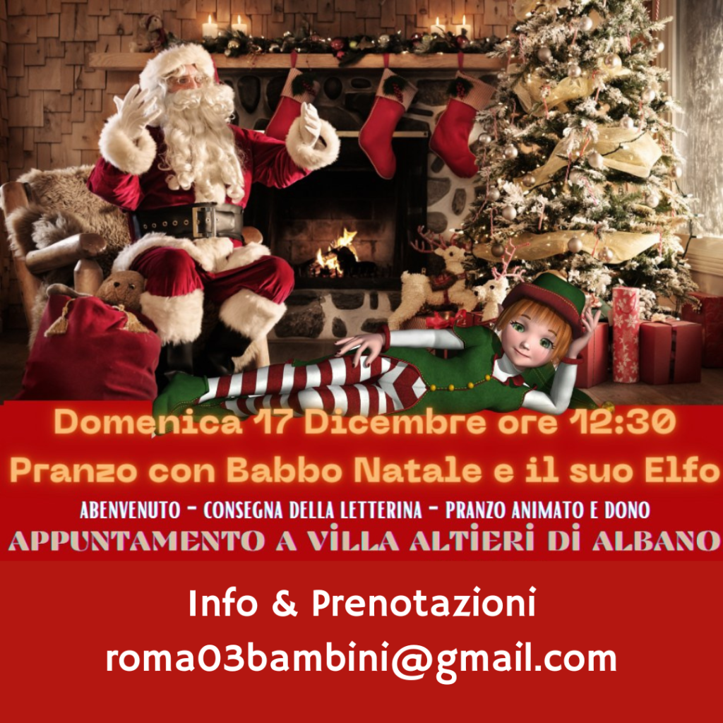 evento di natale per bambini a roma