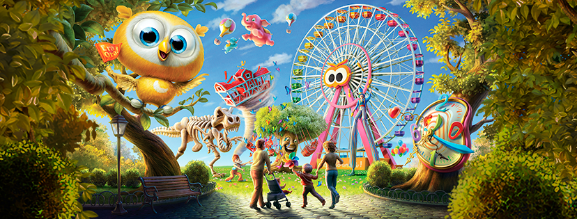 luneur park lunapark bambini roma parco giochi