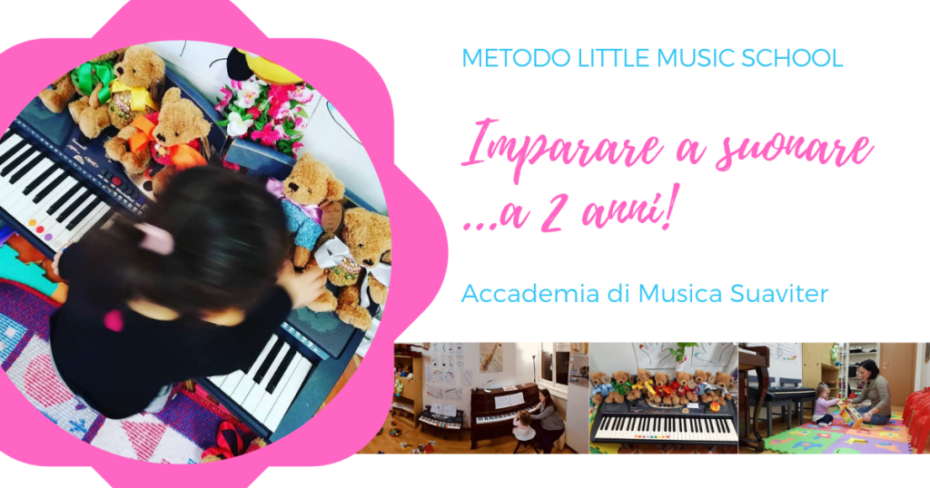 corso per imparare a suonare il piano e leggere la musica per bambini di 2 anni a roma aurelio