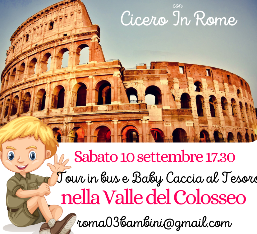 eventi per bambini a roma visita guidata COLOSSEO 