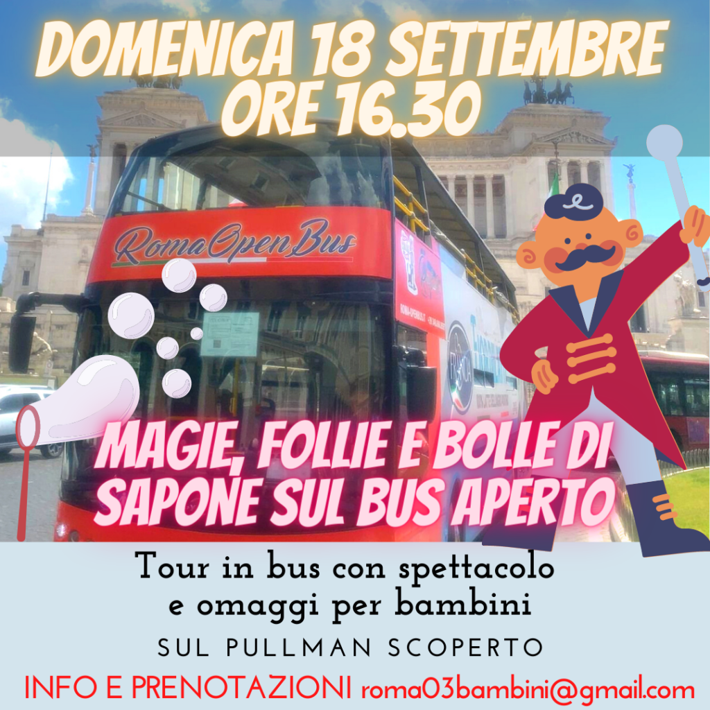 cosa fare con i bambini a roma