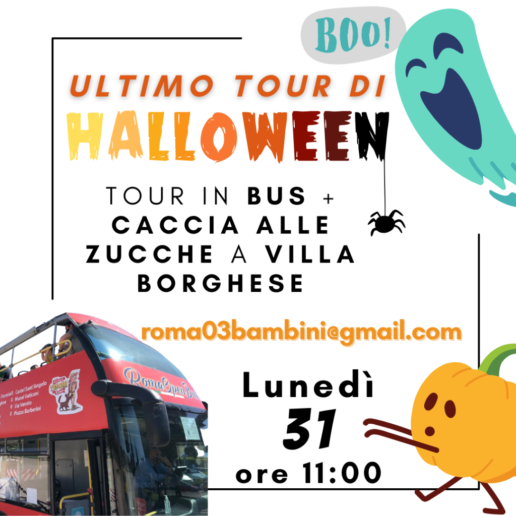 evento halloween per bambini roma