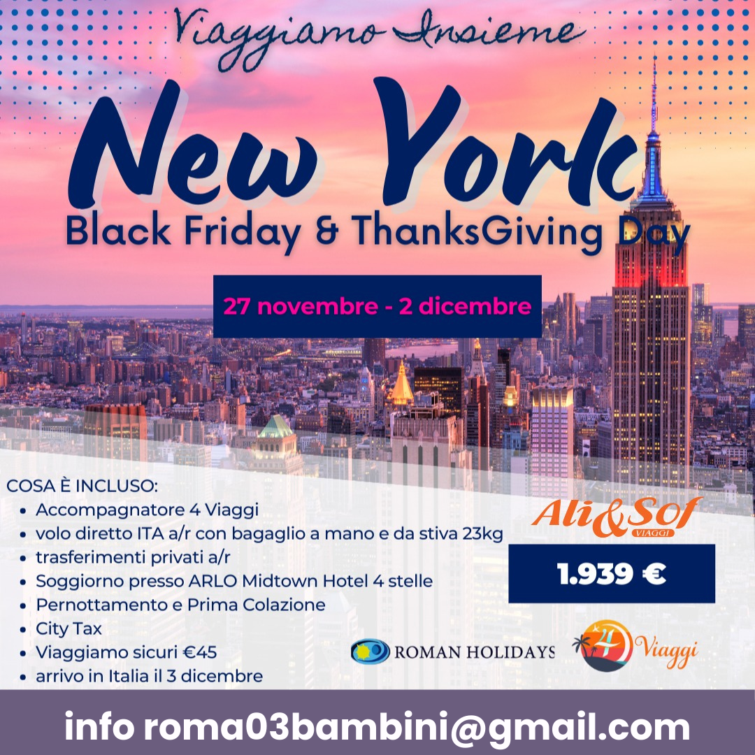 viaggio a new york con i bambini