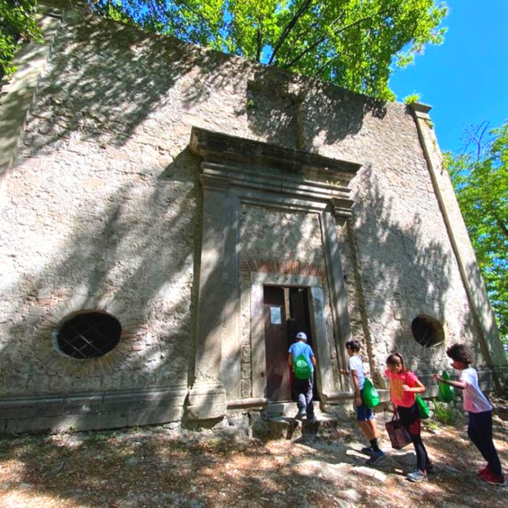 bosco didattico nel cimino escursioni bambini lazio viterbo roma