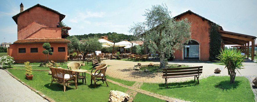 RISTORANTE per bambini all'aperto giardino cavalli roma portuense