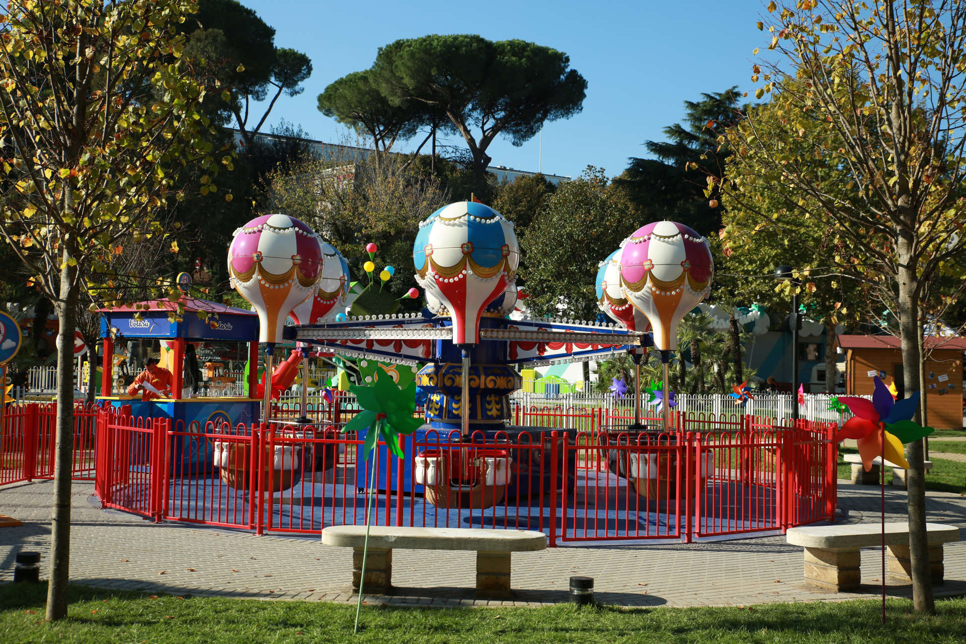 luneur park lunapark bambini roma parco giochi