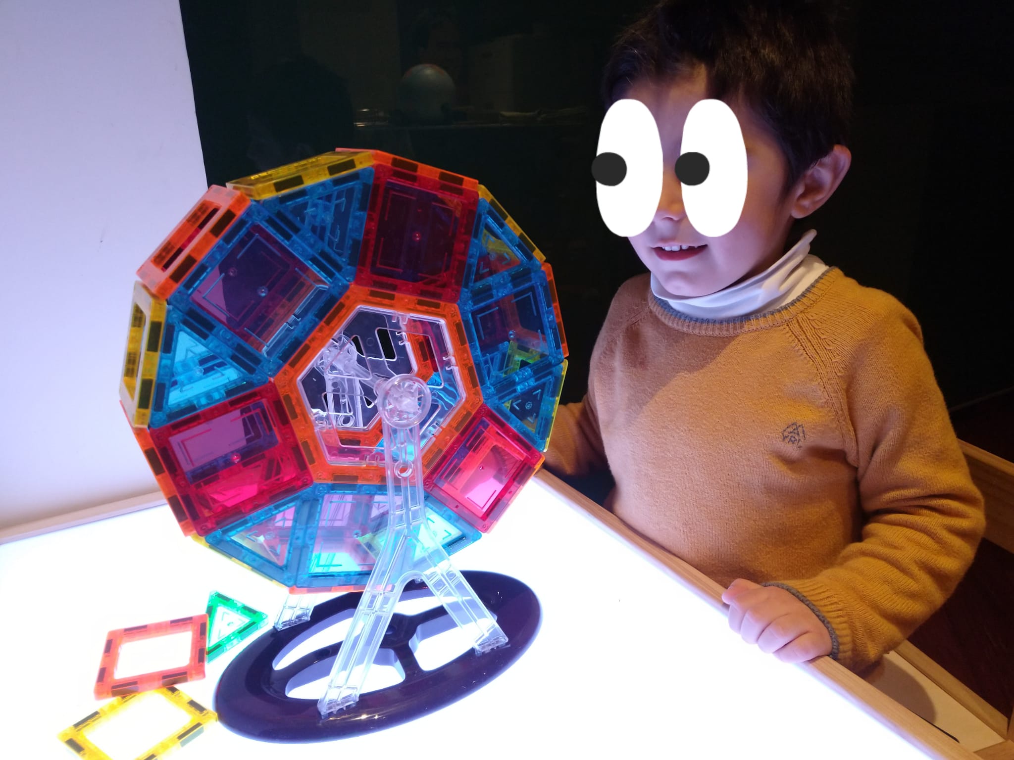 piani luminosi kit gioco montessori bambini