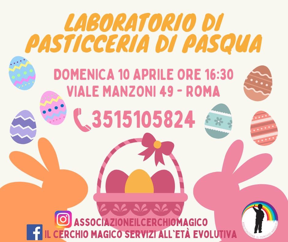 laboratorio di pasqua di pasticceria