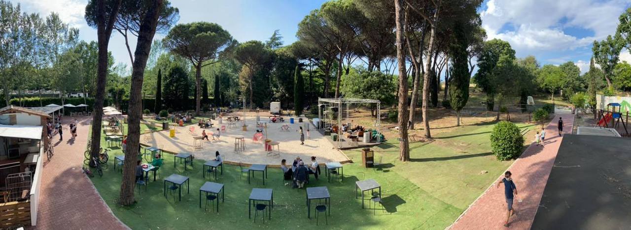 aperitivo per famiglie con bambini a roma parco appio