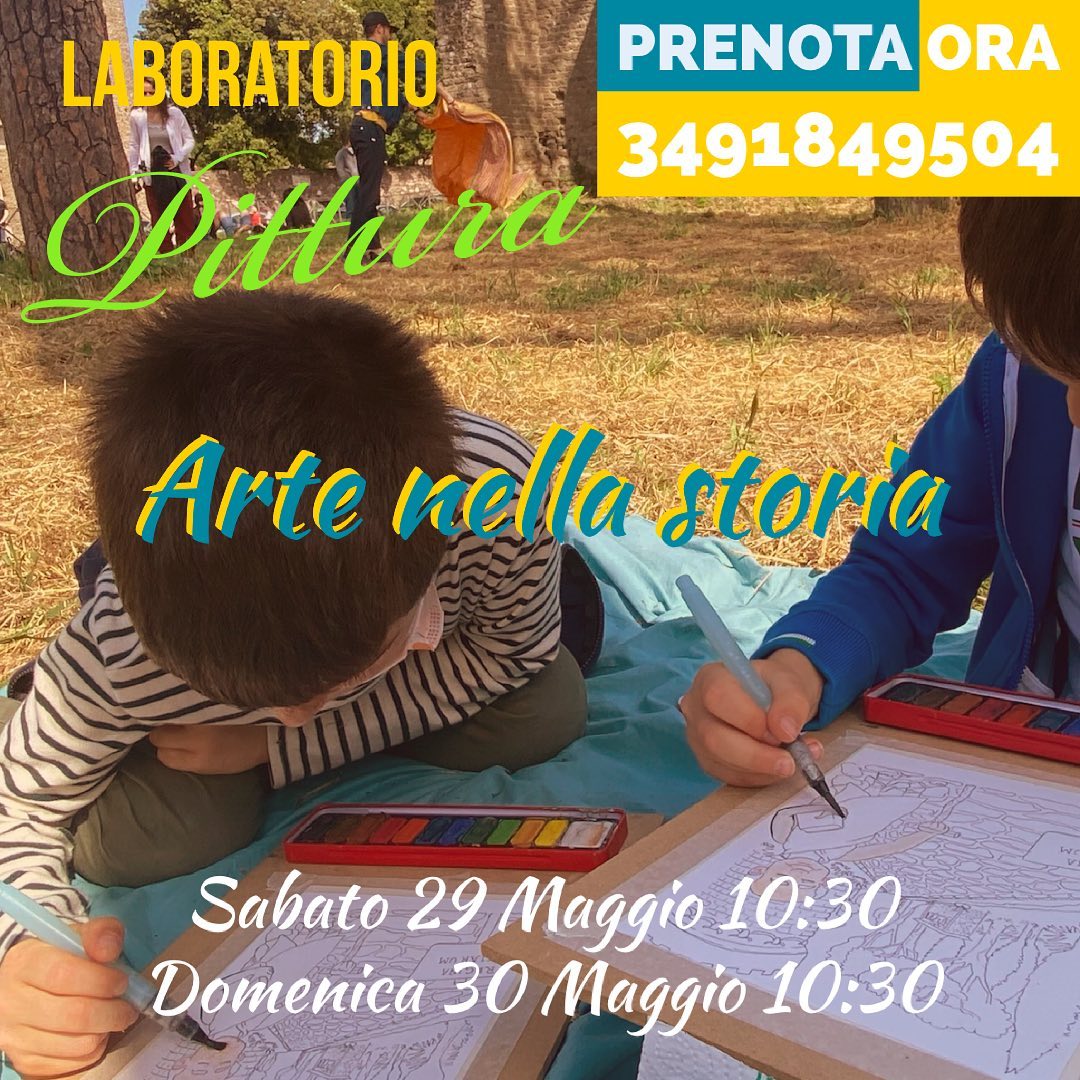 arte nella storia laboratorio di pittura disegno per bambini roma appia