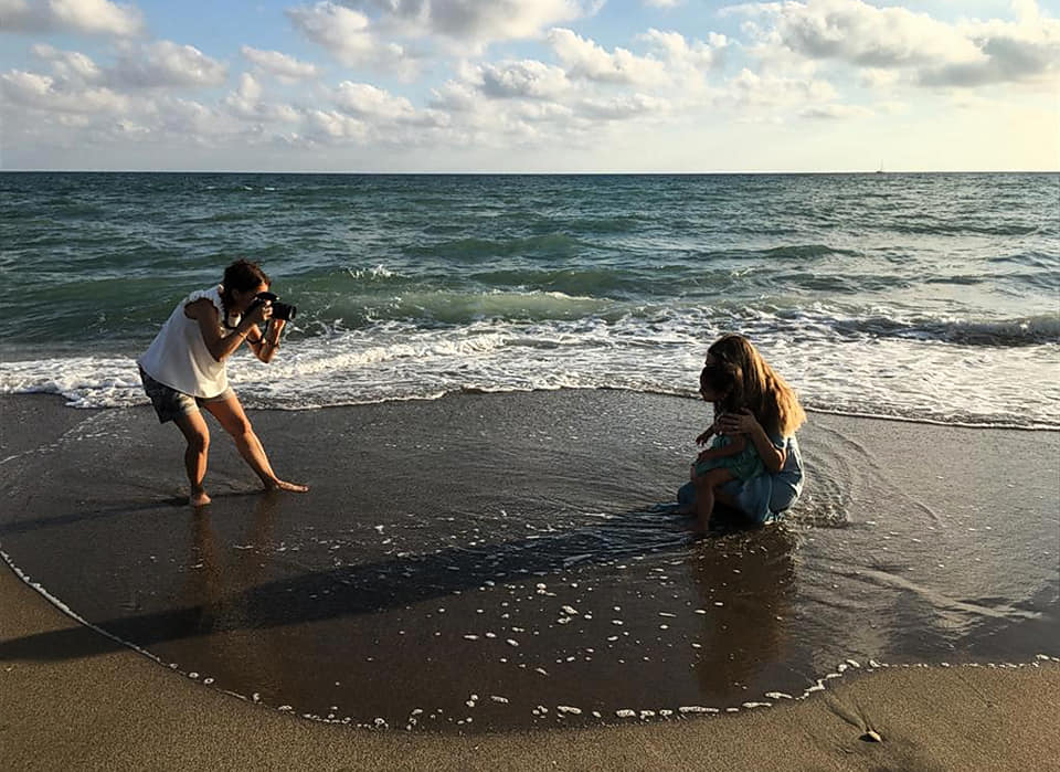 backstage fotografia per bambini a roma