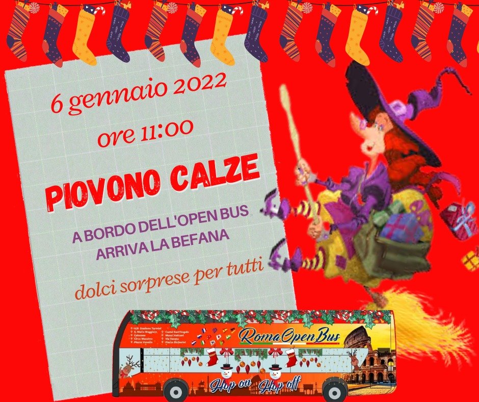 cosa fare con i bambini a roma per l'epifania befana 6 gennaio weekend