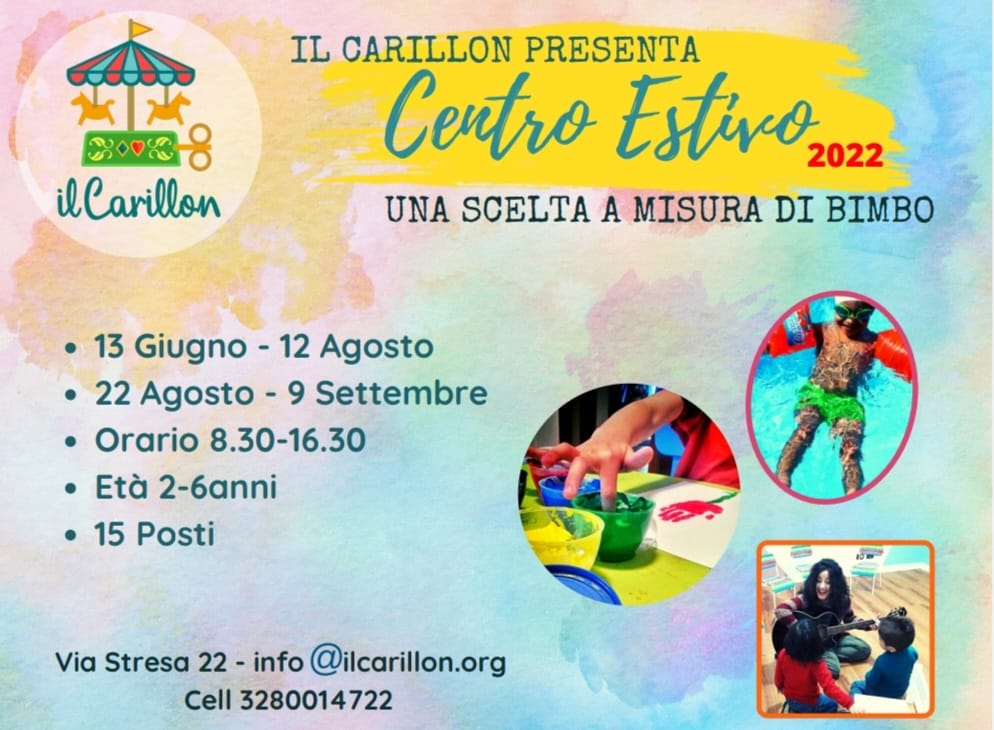 centro estivo bambini asilo nido 0 3 anni roma il carillon