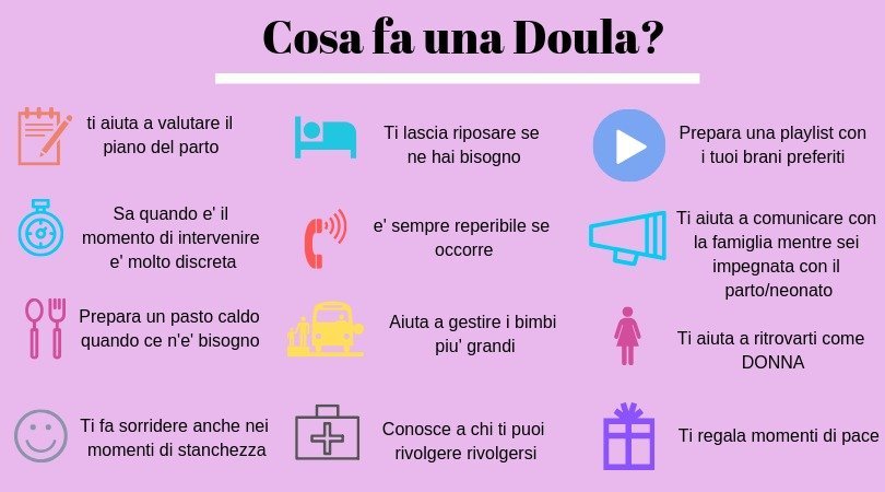 chi è e cosa fa una doula roma