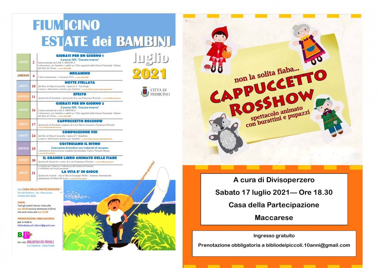 cosa fare con i bambini a roma nel fine settimana spettacolo teatro