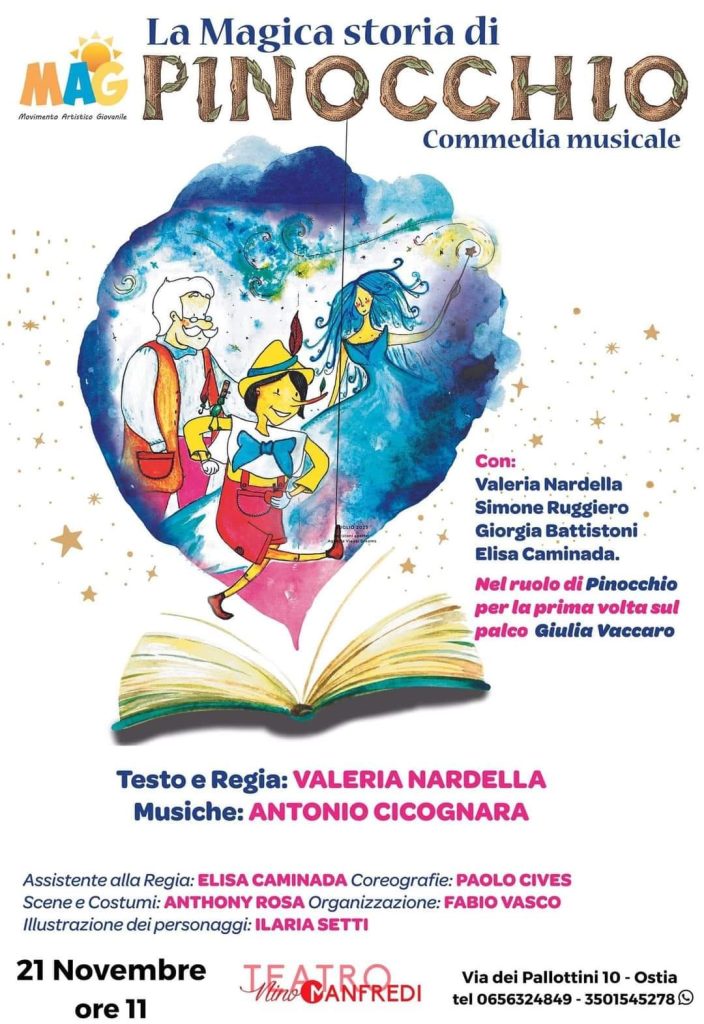 cosa fare con i bambini a roma weekend fine settimana pinocchio