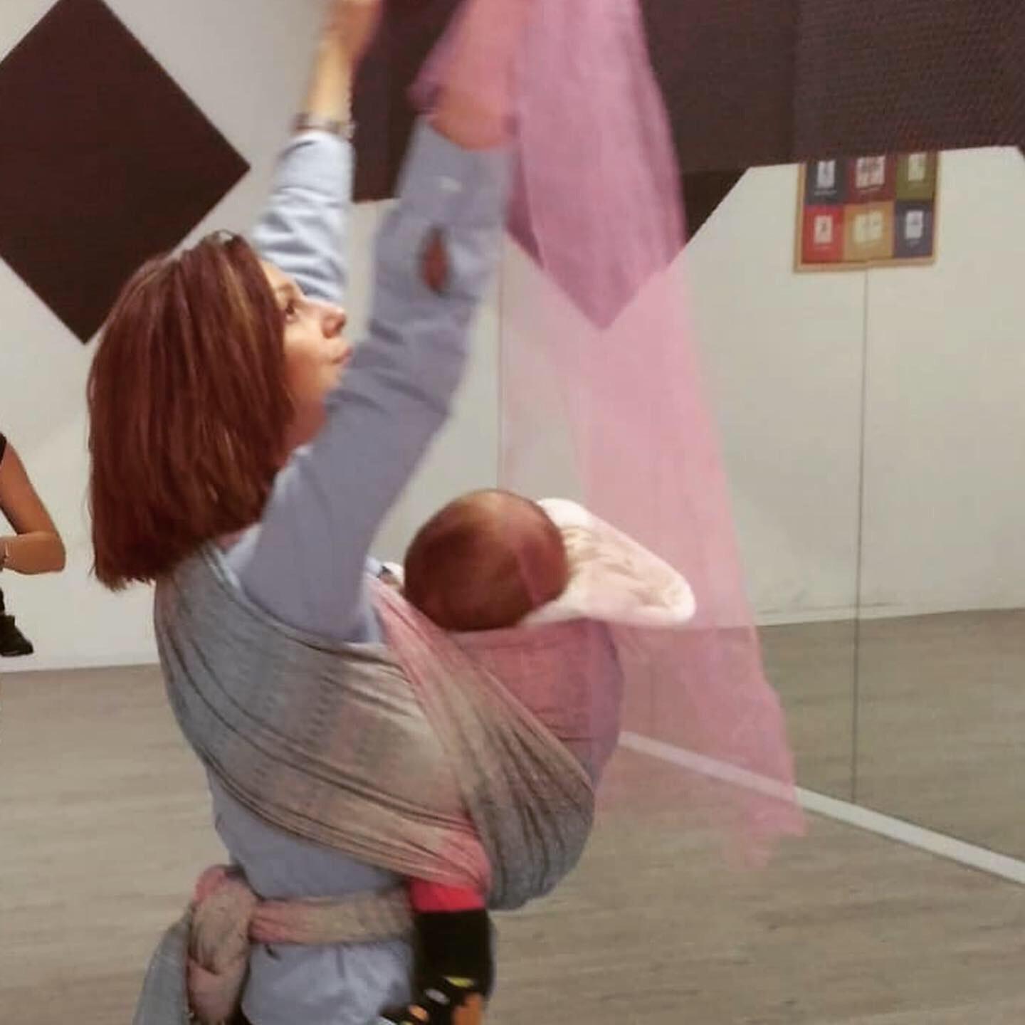 danzamore danza babywearing mamma bambino roma