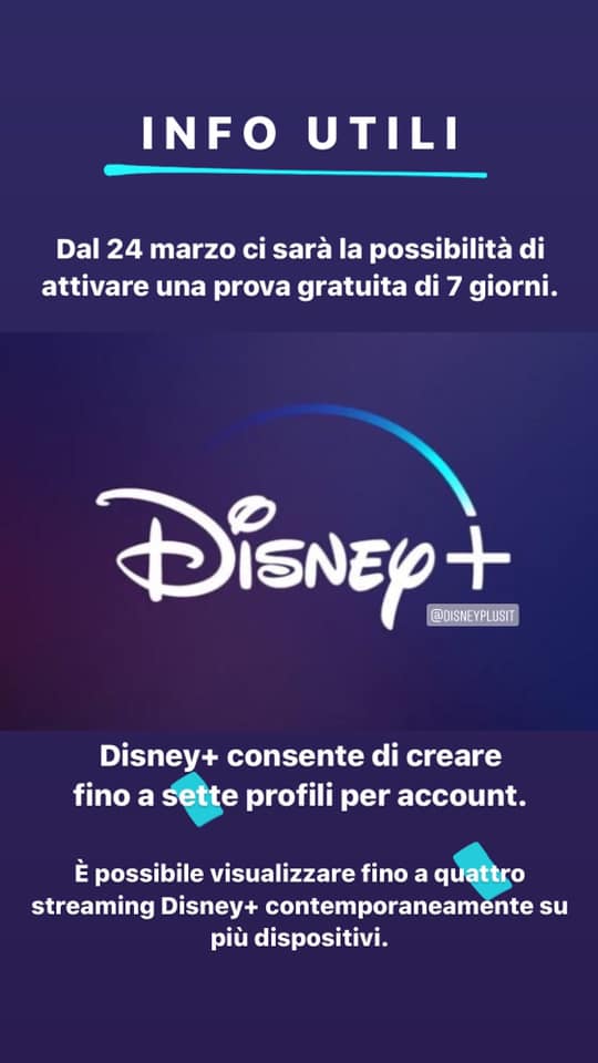 disney+ italia abbonamenti quanto costa quando parte