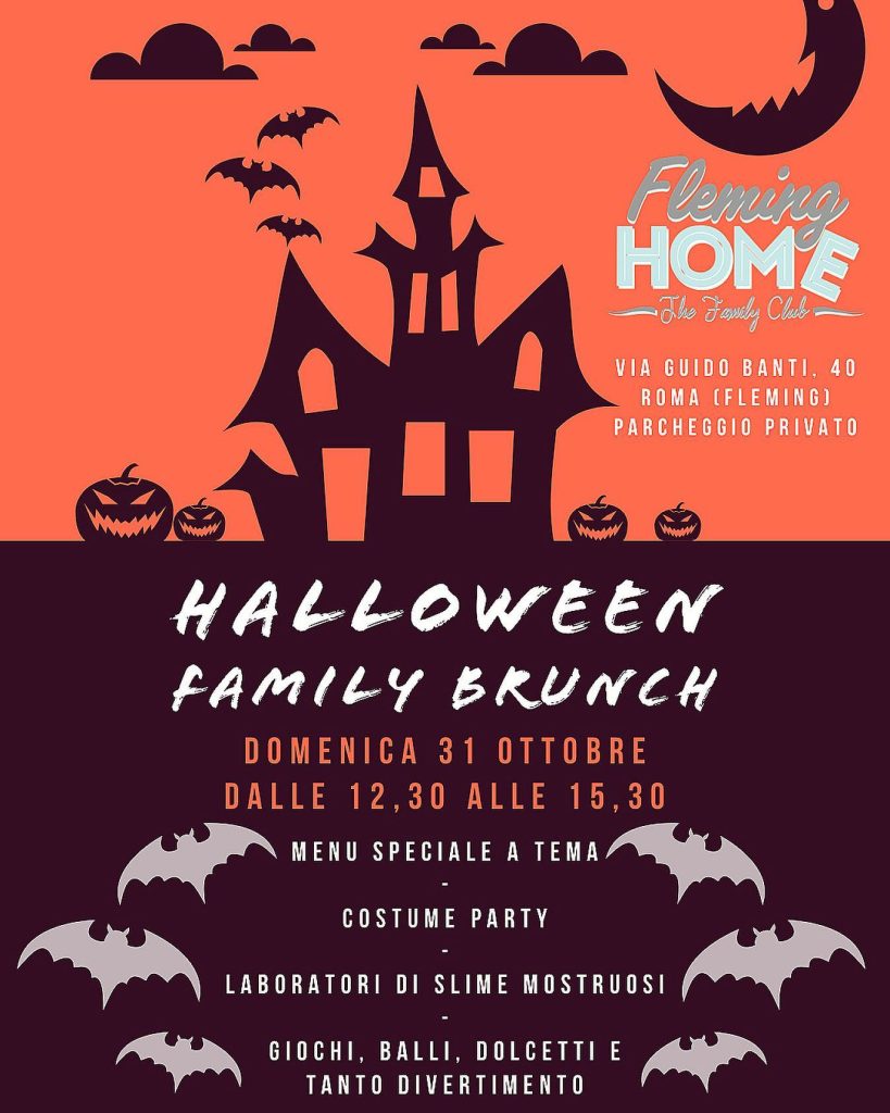 eventi di halloween per bambini a roma family brunch