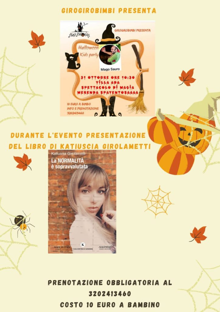 eventi di halloween per bambini a roma parco villa ada