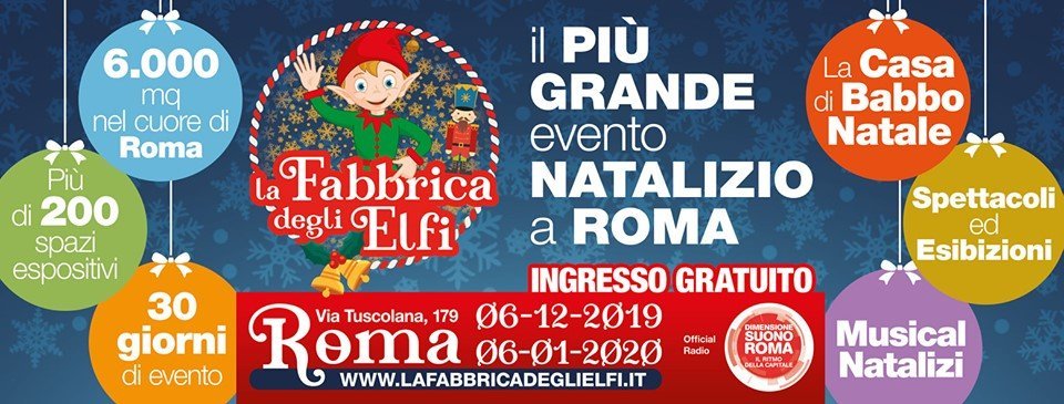 eventi mercatini di natale per bambini la fabbrica degli elfi 1