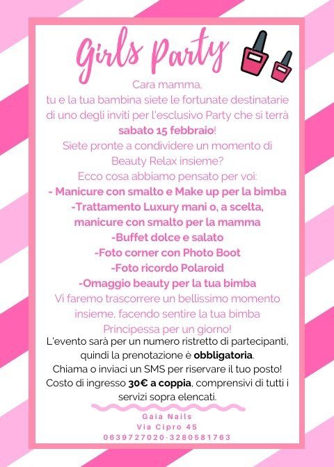 evento beauty mamma e bambina roma