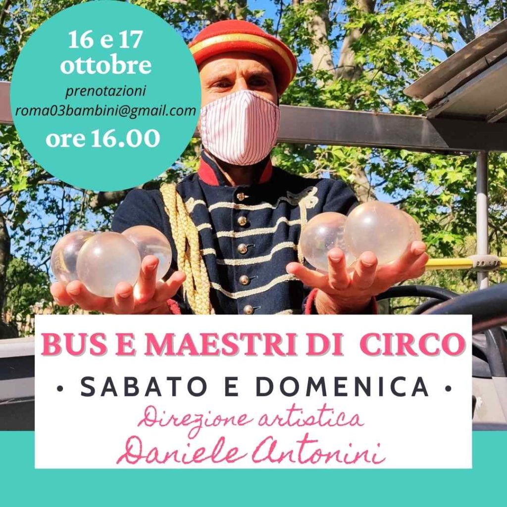 cosa fare con i bambini a roma nel weekend del 15 e 16 ottobre spettacolo