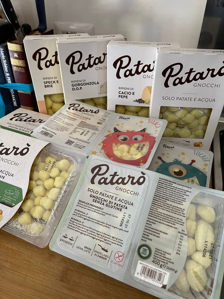 gnocchi senza glutine acqua e patate patarò per bambini 1