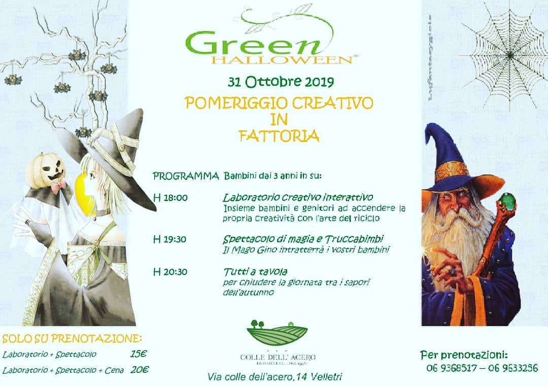 halloween in fattoria velletri