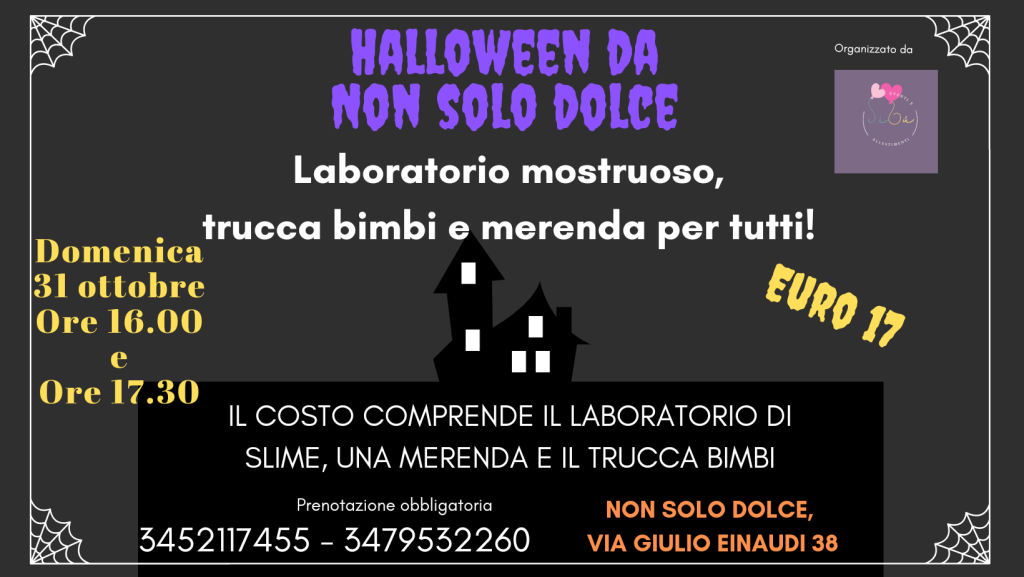 halloween per bambini festa roma olgiata