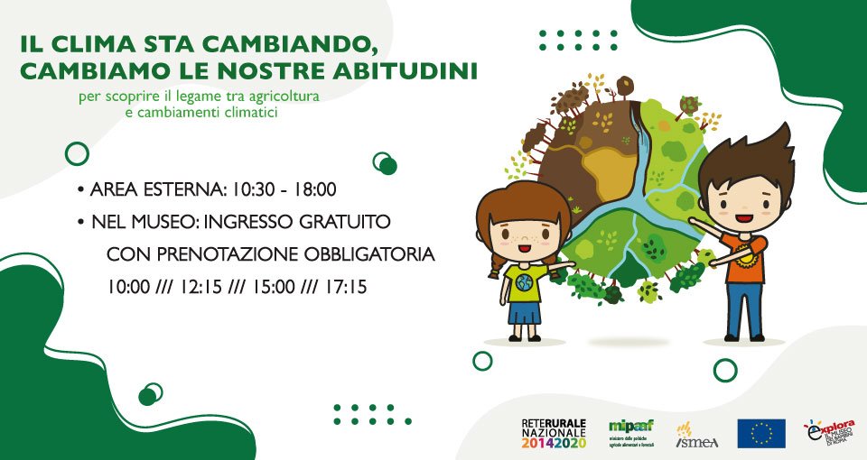 il clima sta cambiando explora museo bambini roma laboratorio ecologia