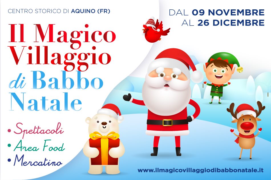 il magico villaggio di babbo natale bambini aquino 2