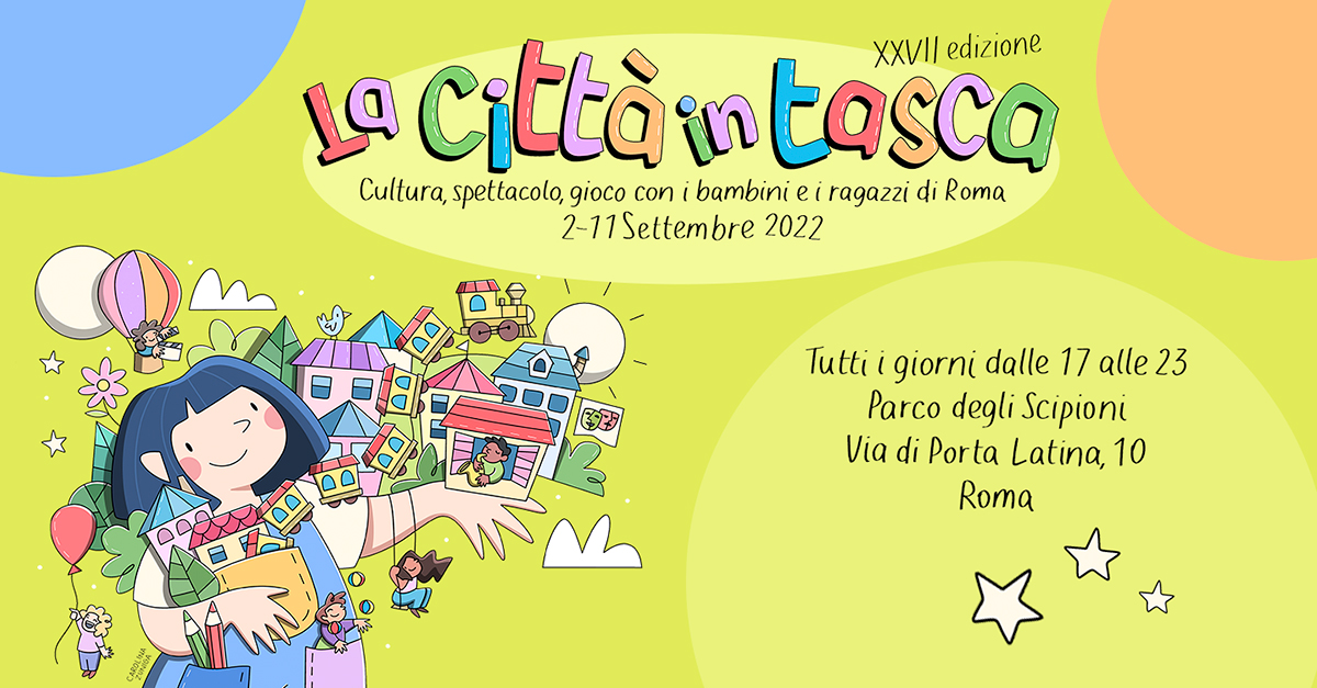 la città in tasca evento per bambini roma