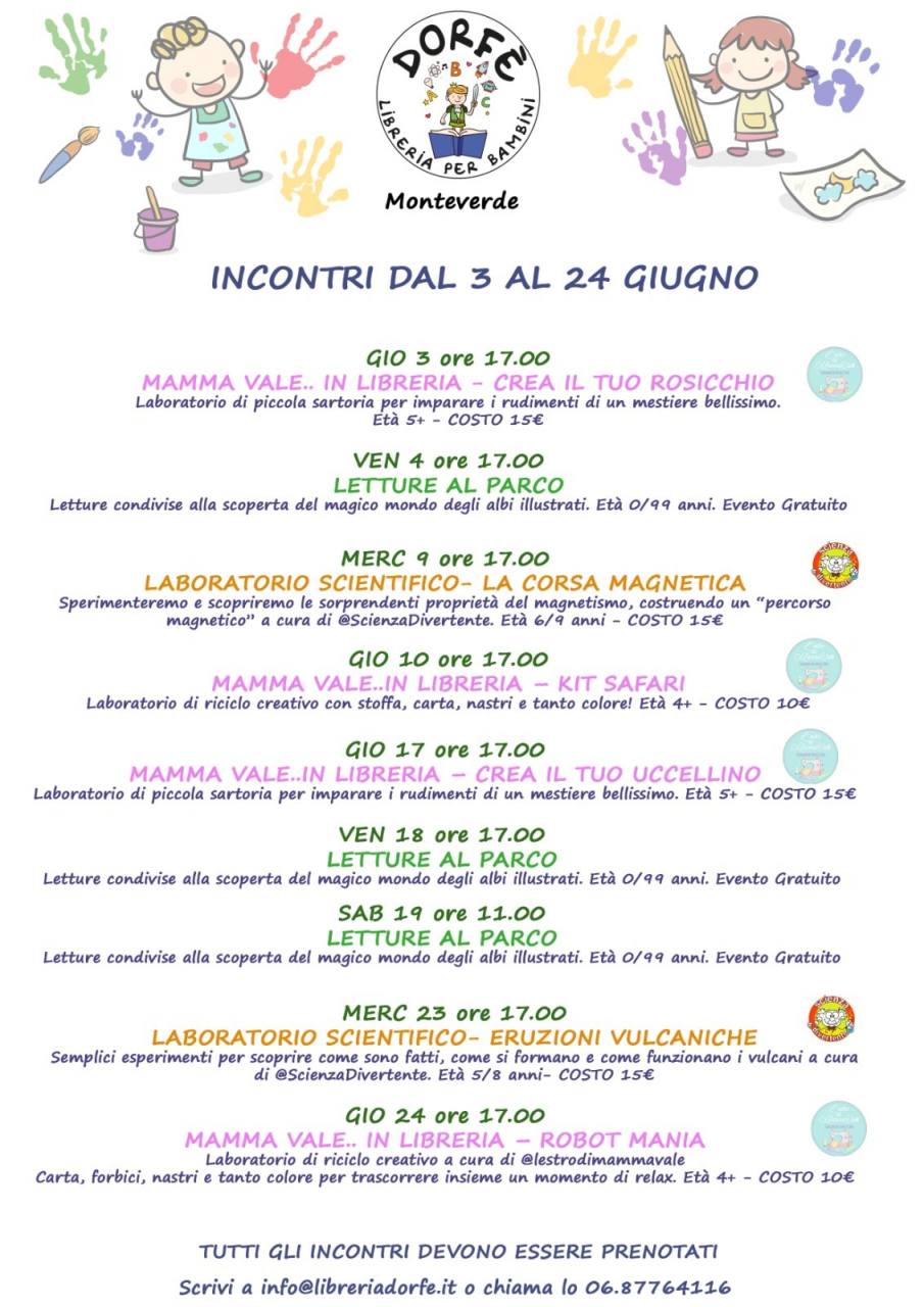 letture per bambini eventi weekend roma