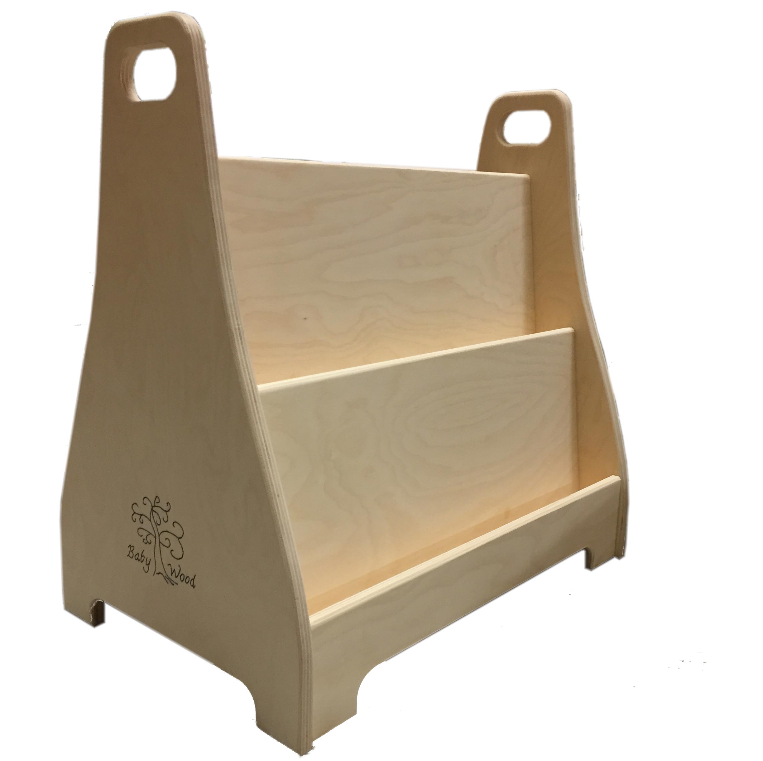 libreria-montessori-per-bambini-piccola-portatile-legno-frontale-babywood-roma